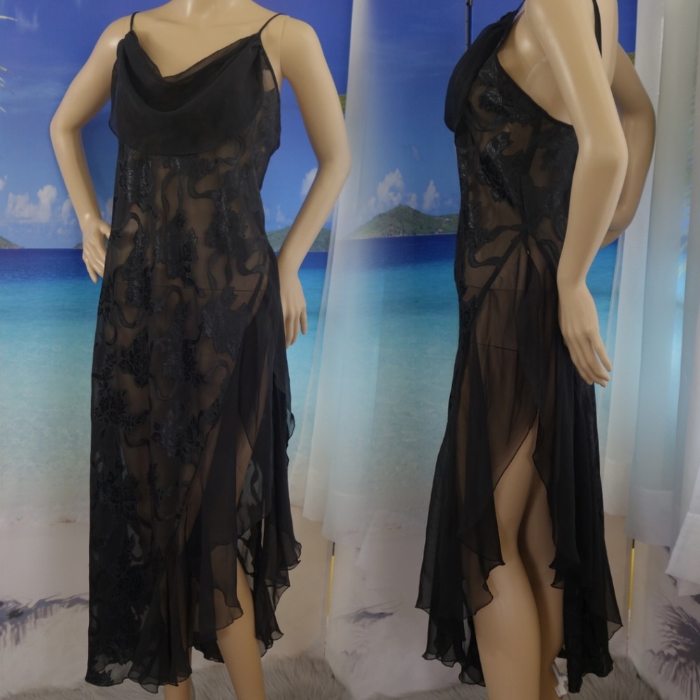 Vintage Victoria's Secret Gold Label Sheer Nightie